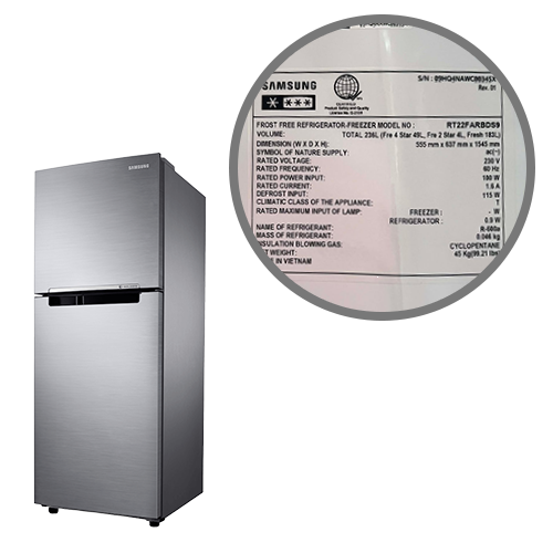 Samsung 2 Door Top Freezer | RT22FARBDS9/TC 4 Samsung 2 Door Top Freezer | RT22FARBDS9/TC - Image 4