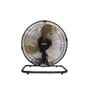 Astron 10" Industrial Floor Fan (50W) (Metal Blade) (Black) Electric Fan Compact Design