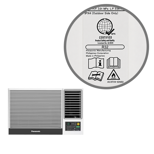 Panasonic Window Type AC | CW-XN1220VPH 2 Panasonic Window Type AC | CW-XN1220VPH - Image 2