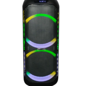 DB Audio By Astron KTVPBOXM212 Portable Speaker with Built-in Video Karaoke - Rechargeable | Indoor or Outdoor Use | 12" x 2 | 2000W