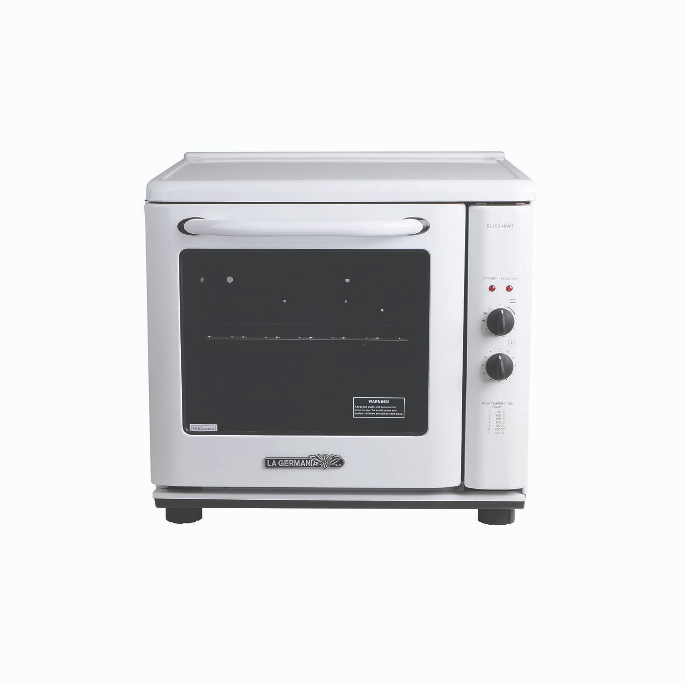 La Germania Table Oven (Electric Thermostat Oven) 1 La Germania Table Oven (Electric Thermostat Oven)