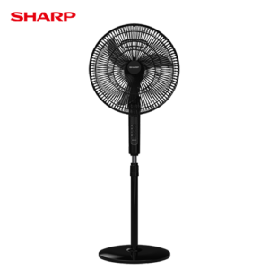 Sharp Stand Fan | PJ-S1620P (BK)